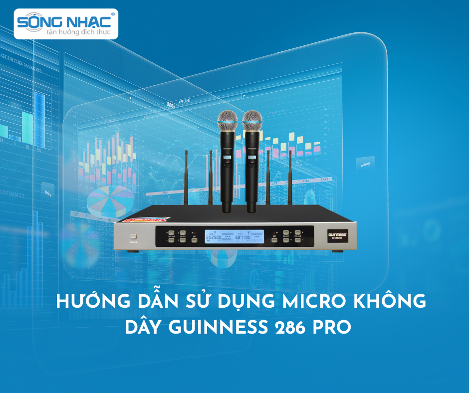 Hướng Dẫn Sử Dụng Micro Không Dây GUINNESS GX-286 Pro