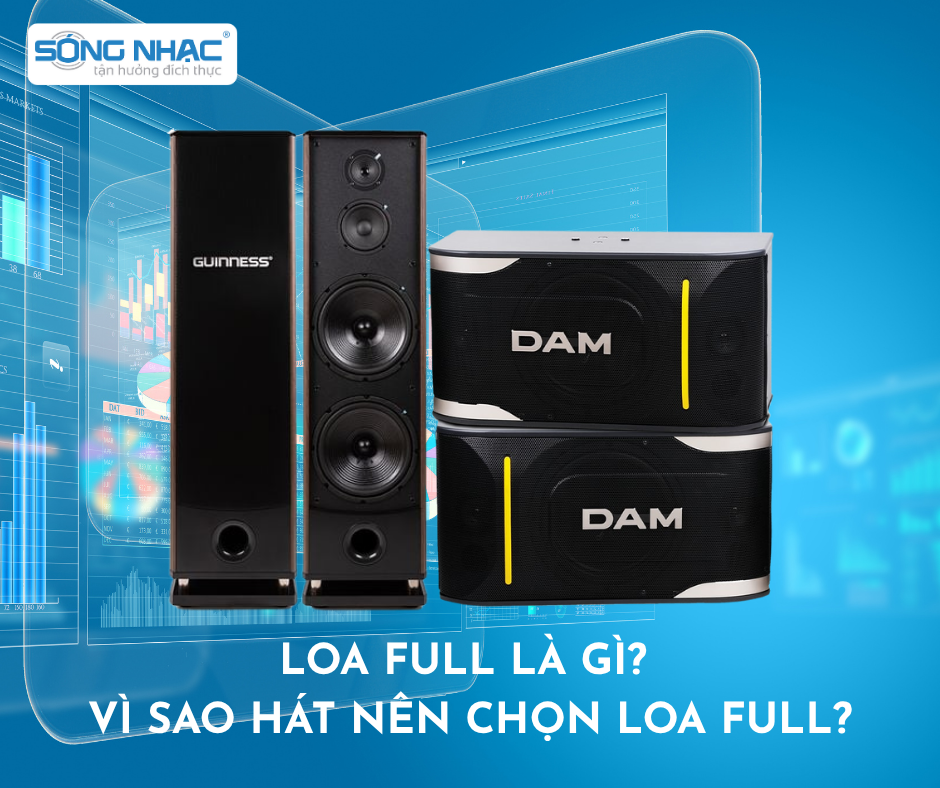 Loa Full là gì và vì sao hát karaoke hay hơn loa nghe nhạc?