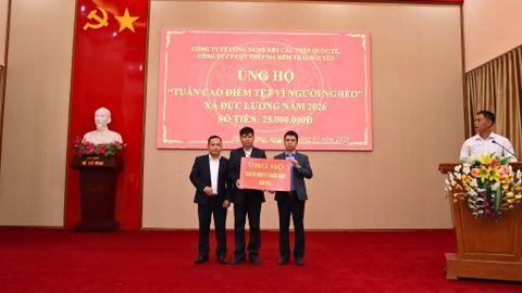 TẾT SẺ CHIA – TRAO GỬI YÊU THƯƠNG TẠI XÃ ĐỨC LƯƠNG