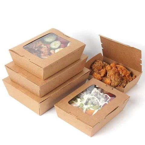 Những Mẫu Hộp Giấy Kraft Có Cửa Sổ Kính Được Ưa Chuộng Tại ECOESHOP