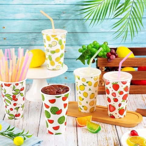 Cách Chọn Ly Giấy Giữ Lạnh Lâu Cho Trà Trái Cây Suốt Giờ Cao Điểm