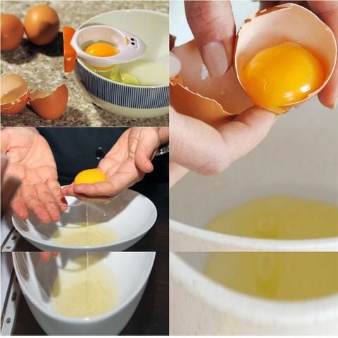 Mẹo Tách Lòng Đỏ Trứng Bằng Chai Nhựa Và Ly Giấy