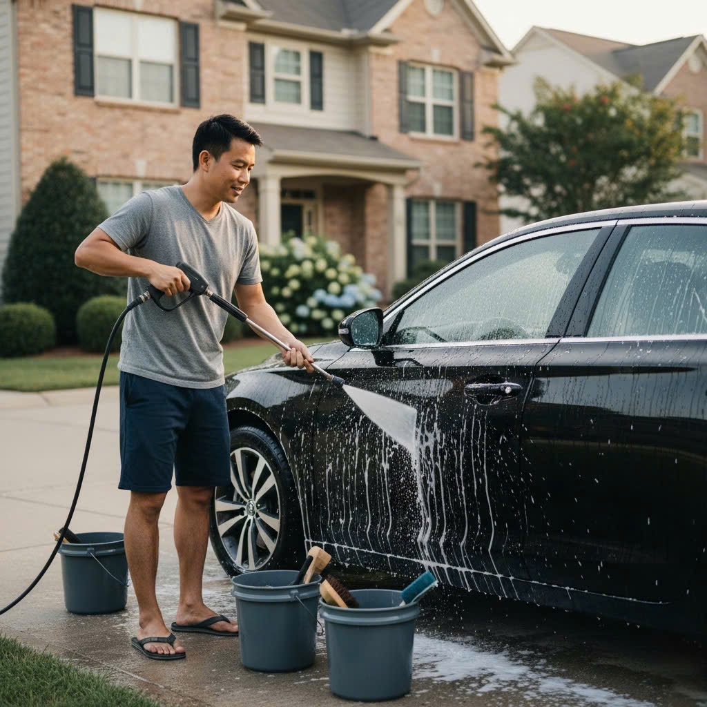 Cẩm Nang Dọn Xe Đón Tết 2026: Cách Vệ Sinh Nội Thất Và Khử Mùi Xe Hơi Tại Nhà Cực Đỉnh