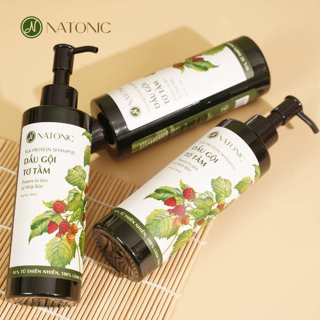 Dầu gội Bồ kết tơ tằm 95% thiên nhiên nhiều bọt, mềm mượt hơn, phù hợp da đầu khô