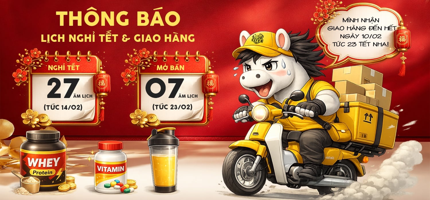 THÔNG BÁO LỊCH NGHỈ TẾT & GIAO HÀNG