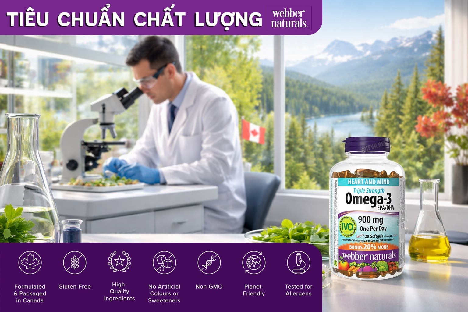 Tiêu Chuẩn Chất Lượng Của Webber Naturals – Thương Hiệu Thực Phẩm Bổ Sung Uy Tín Từ Canada
