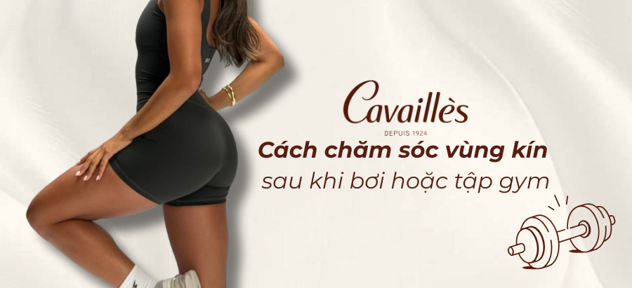 Cách chăm sóc vùng kín sau khi bơi hoặc tập gym