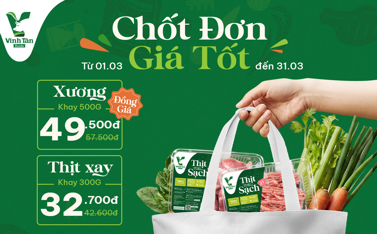 THỊT TƯƠI DINH DƯỠNG - 