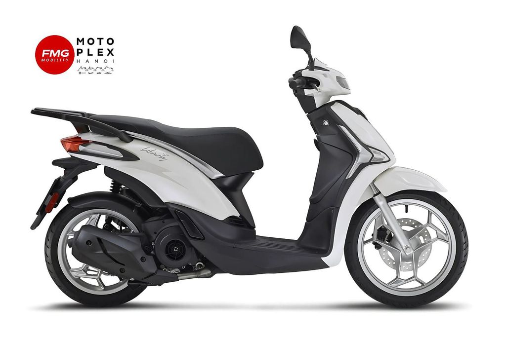 Piaggio Liberty 125 màu Trắng - White Luna