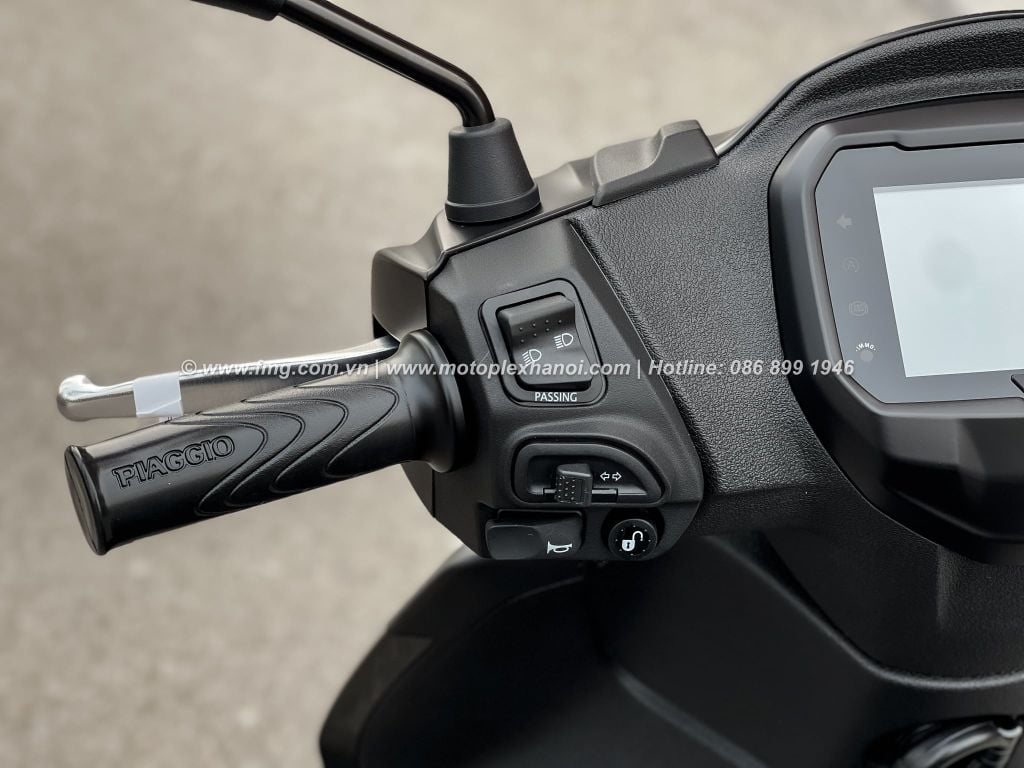 Phím điều khiển được bố trí linh hoạt trên Piaggio Liberty&nbsp;125 S
