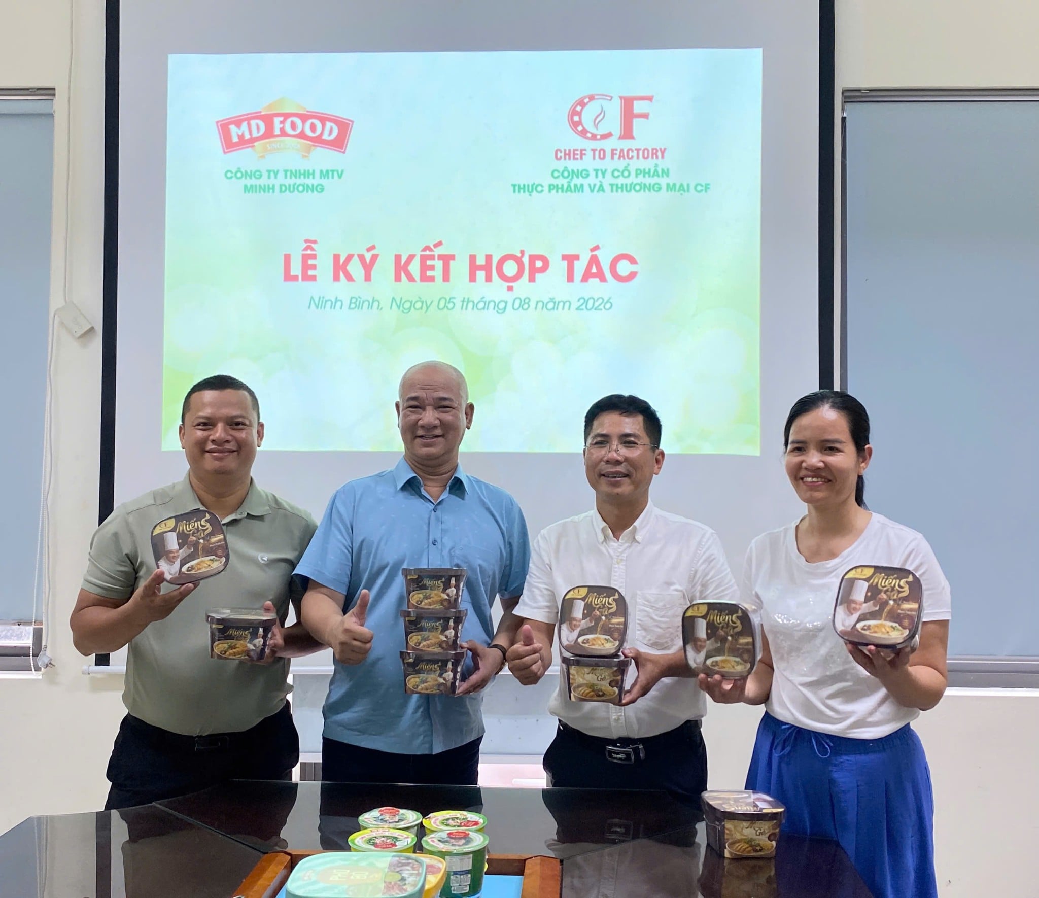 MD FOOD Ký Kết Hợp Tác Cùng Masterchef PHẠM TUẤN HẢI
