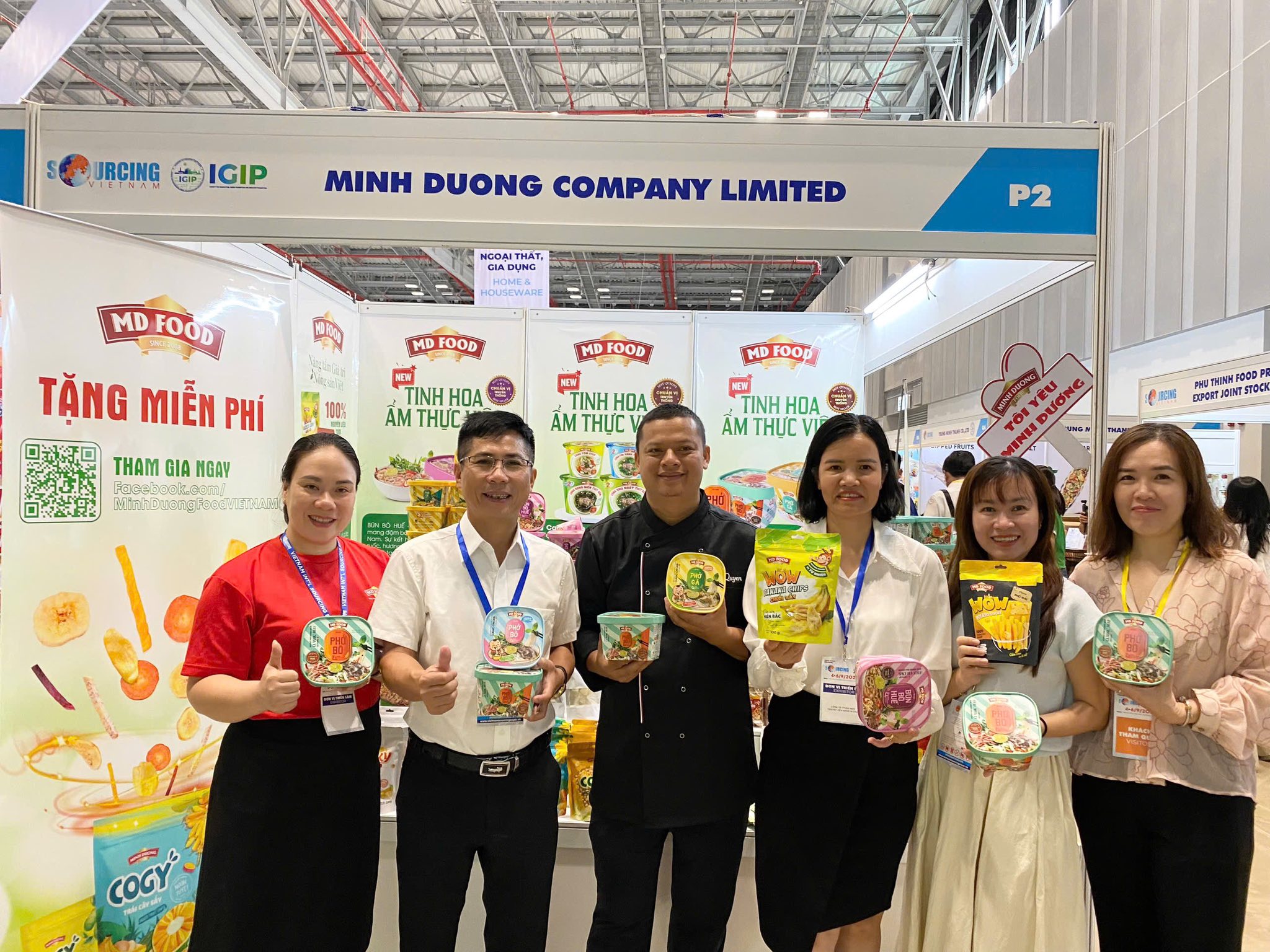 MDFOOD Khép Lại Hành Trình Ấn Tượng Tại Sourcing Fair 2025
