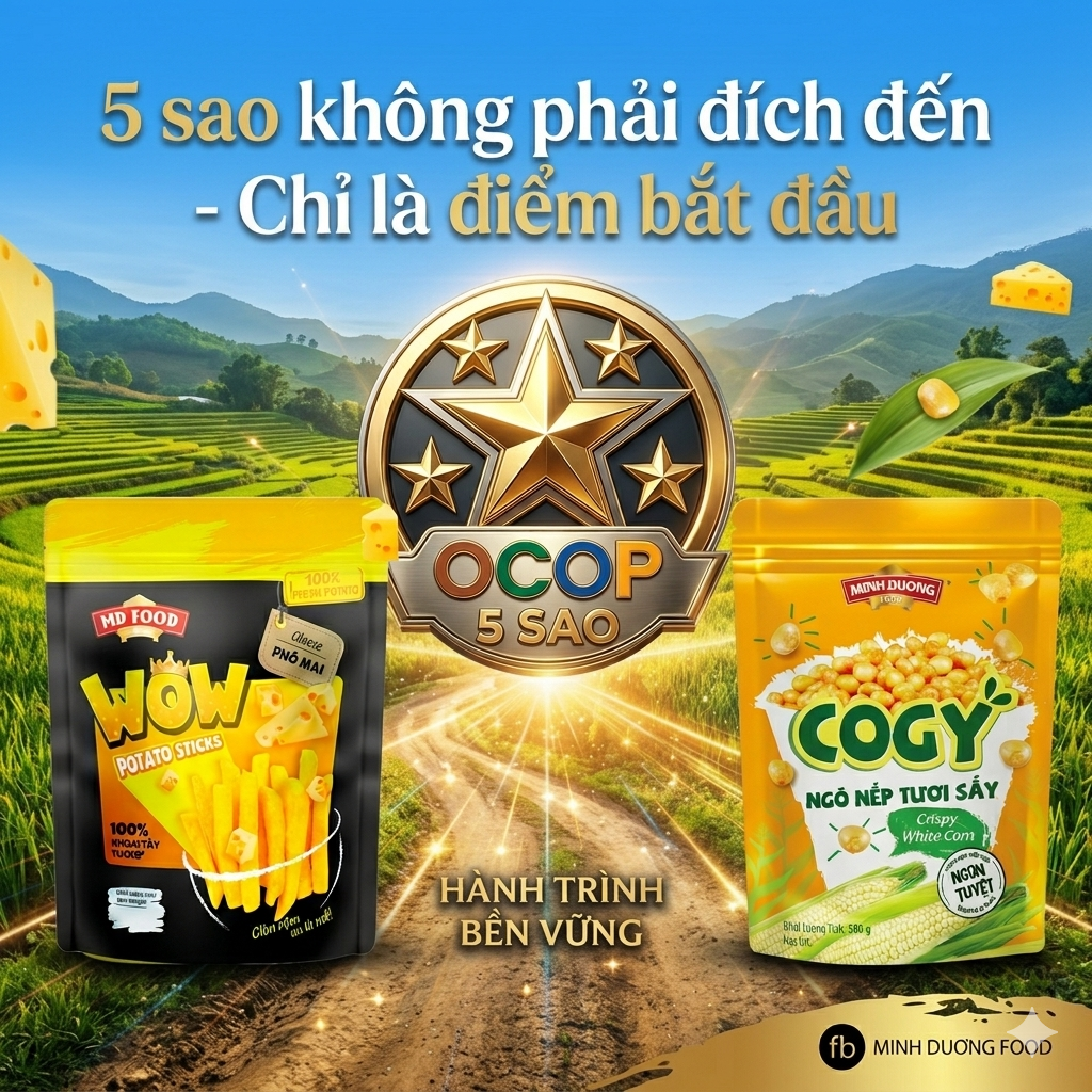 OCOP 5 Sao - Với MDFOOD Chưa Phải Đích Đến Cuối Cùng