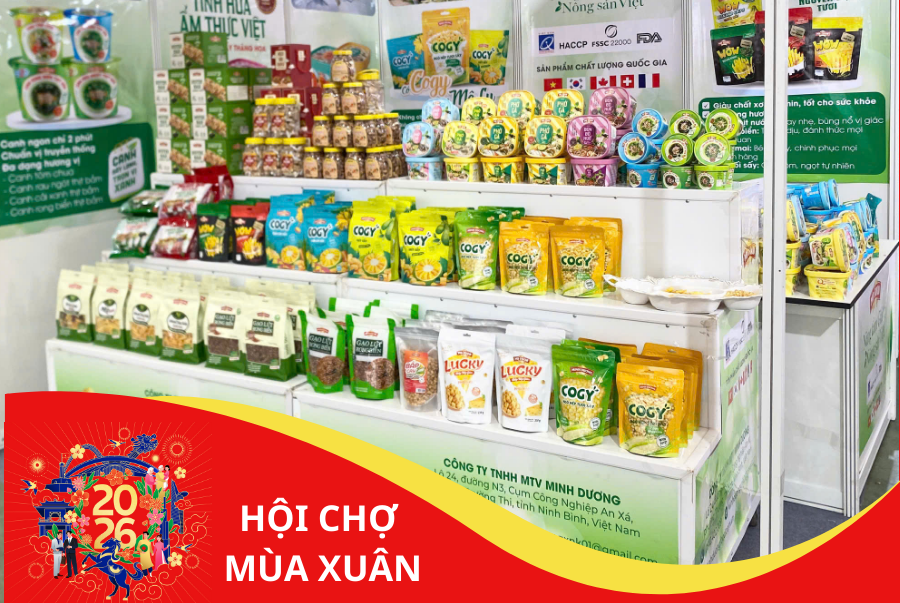MDFOOD THAM GIA HỘI CHỢ MÙA XUÂN – DẤU ẤN TRONG NHỮNG NGÀY CUỐI SỰ KIỆN