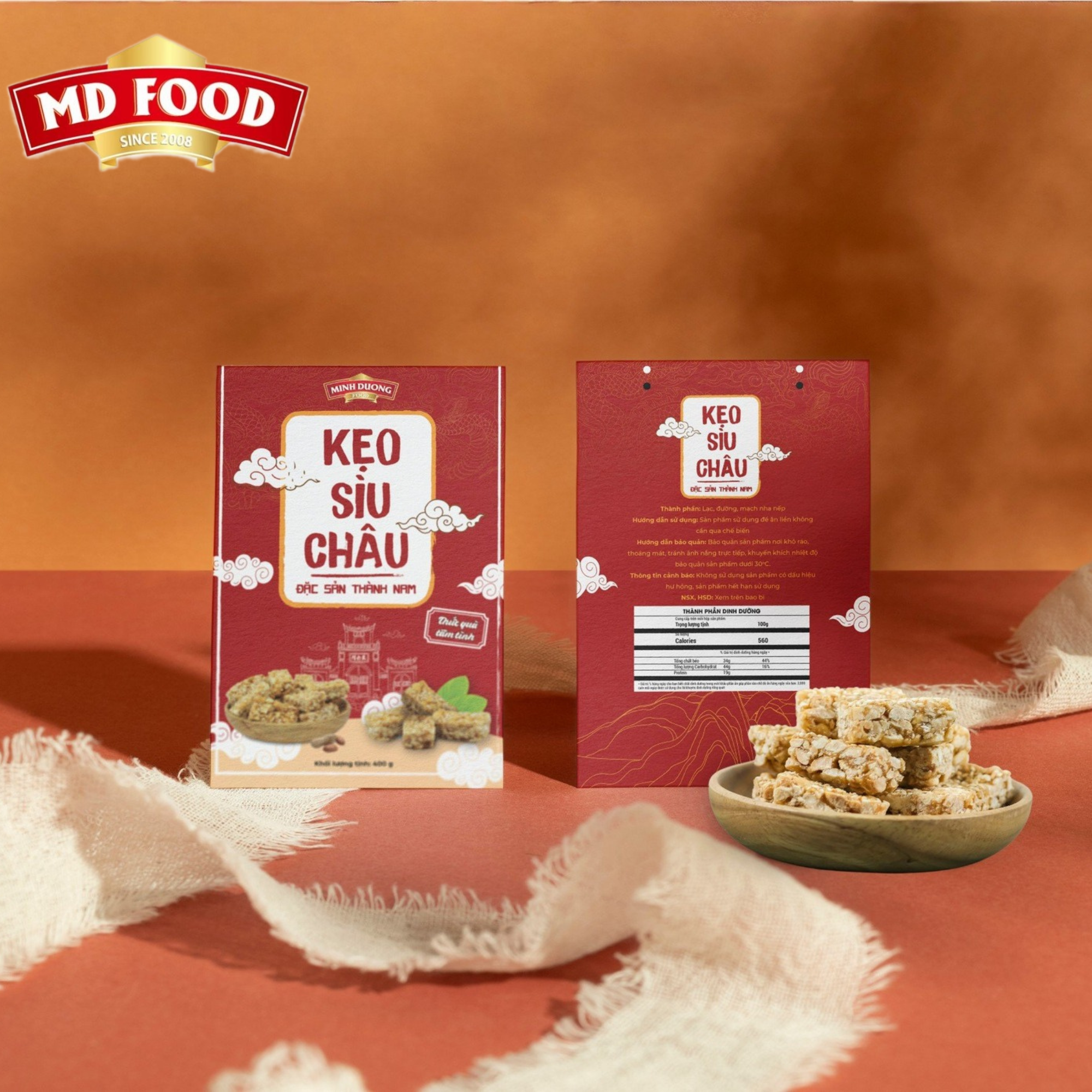 Kẹo Sìu Châu Minh Dương - Hương Vị Sum Vầy Tết 2026