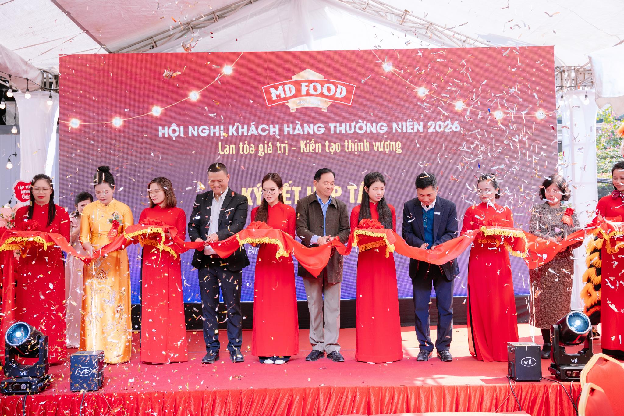 MDFood tổ chức thành công Hội nghị Khách hàng 2026