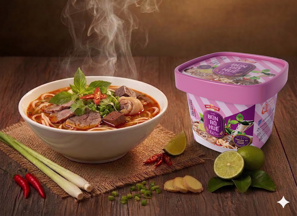 Bún bò huế MD Food tiện lợi cho dân văn phòng