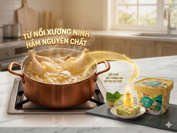 Nước cốt phở gà sấy thăng hoa MD Food thanh ngọt tự nhiên