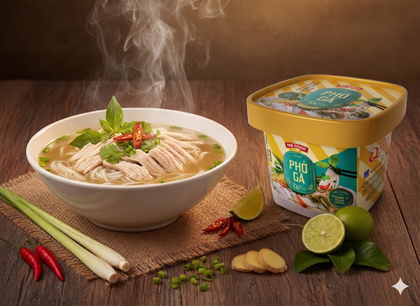 Phở gà MD Food tiện lợi cho dân văn phòng