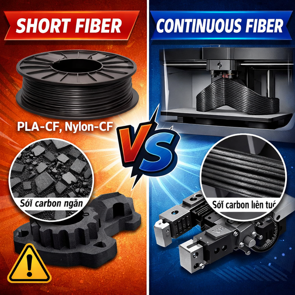 Short Fiber vs Continuous Fiber