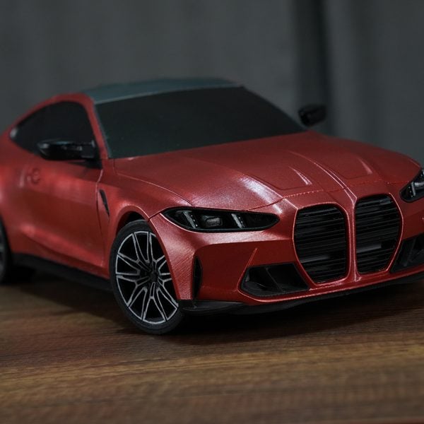 Mô hình xe BMW M4 G82 in 3D tỉ lệ 1:10 RC car – 3DMaker TPHCM
