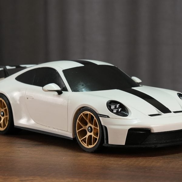 Mô hình xe Porsche 911 GT3 in 3D tỉ lệ 1:10 RC car – 3DMaker TPHCM