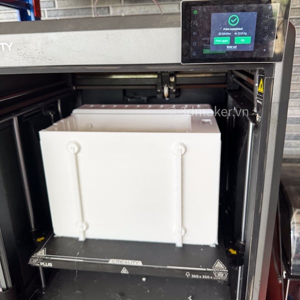 In 3D Theo Yêu Cầu Bình Tân | Chọn Công Nghệ, Giá, File - 3DMaker Hoàn tất bản in 3D khổ lớn sau 50 giờ với 2,5kg vật liệu