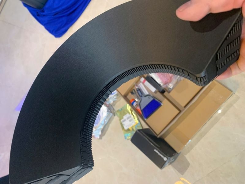 Chi tiết in 3D bằng vật liệu Onyx Markforged bề mặt matte đen đặc trưng - xưởng 3DMaker TPHCM