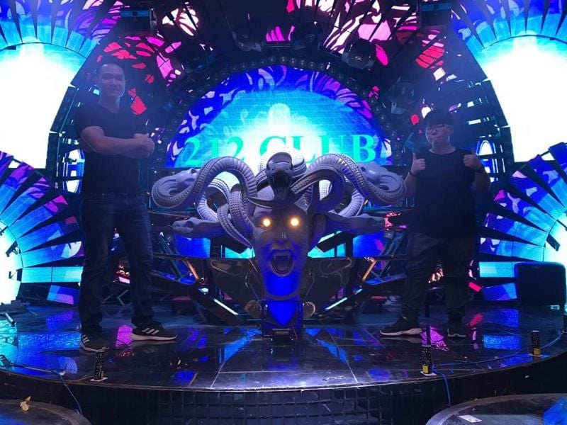 Mô hình Medusa in 3D góc chi tiết bề mặt mịn