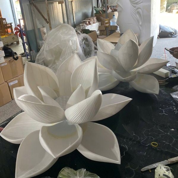 Mô hình bông sen 1.5m cho event launching brand cao cấp dầu khí Vũng Tàu