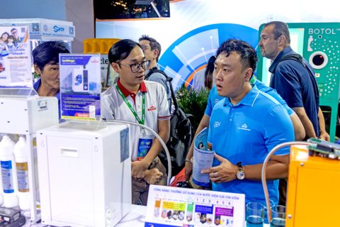 ROBOT khẳng định vị thế doanh nghiệp Máy lọc nước, điện giải hàng đầu Việt Nam tại GRECO 2025