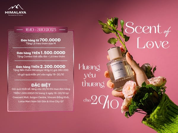 𝑺𝒄𝒆𝒏𝒕 𝒐𝒇 𝑳𝒐𝒗𝒆 – HƯƠNG YÊU THƯƠNG CHO NGÀY PHỤ NỮ VIỆT NAM