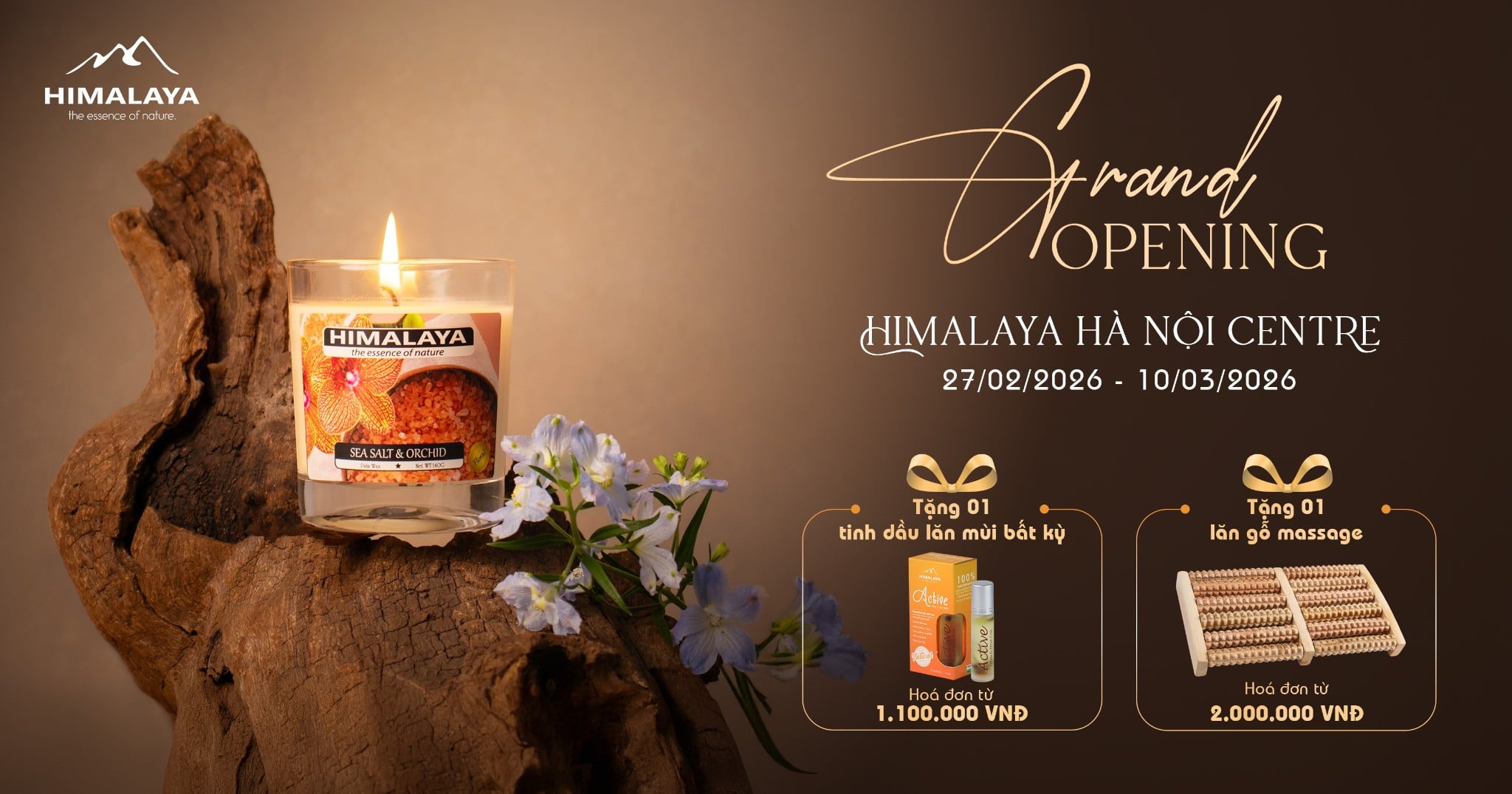 HIMALAYA KHAI TRƯƠNG CỬA HÀNG MỚI TẠI HANOI CENTRE - Trạm hương thư giãn giữa lòng Thủ Đô