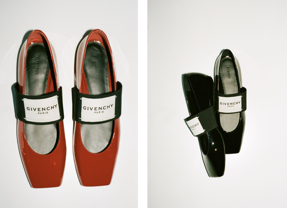 Givenchy Sliced Square Ballerina: Tái định nghĩa vẻ đẹp thập niên 50