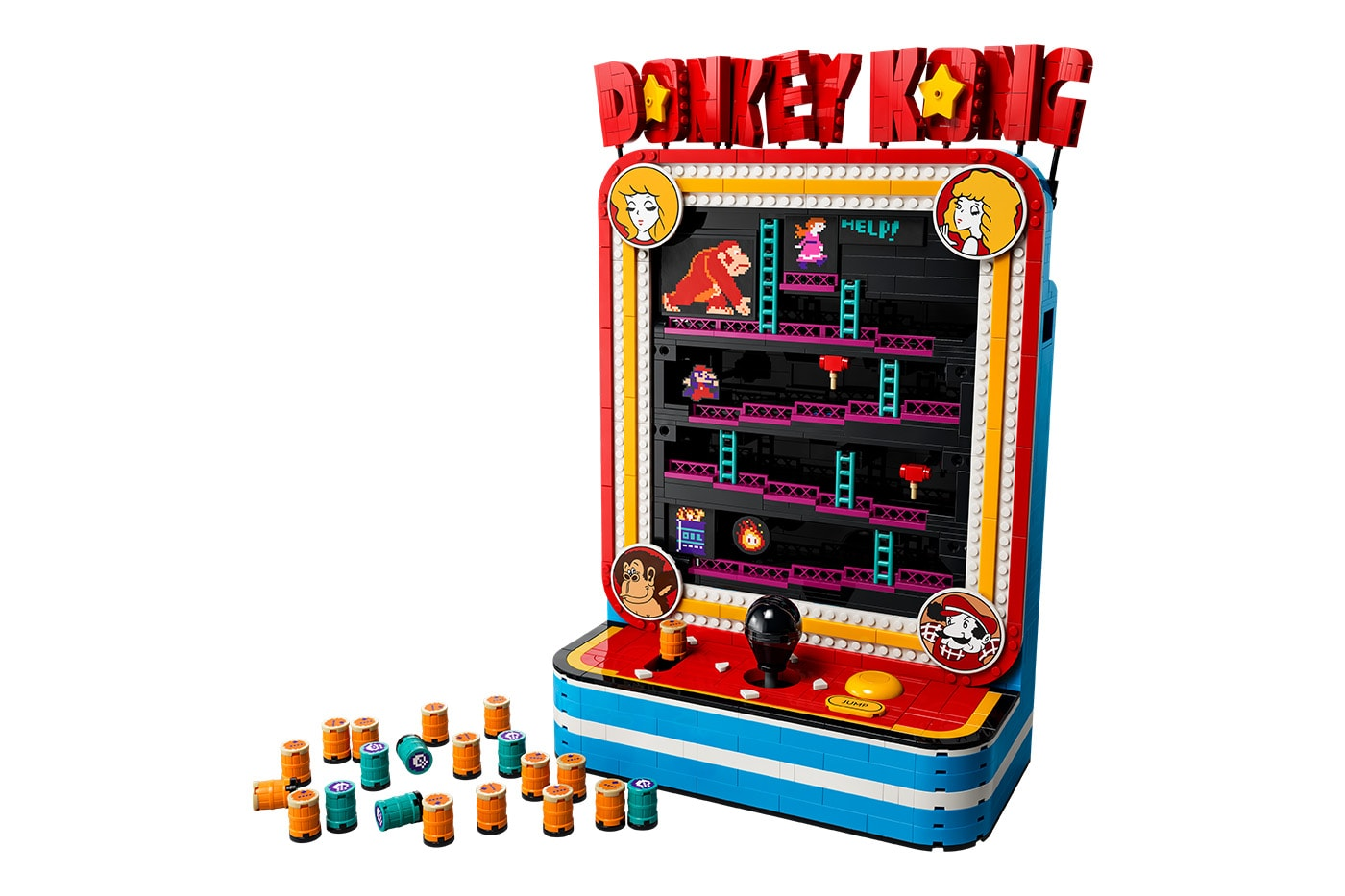 LEGO Donkey Kong Arcade: Chạm Lại Ký Ức Game Kinh Điển