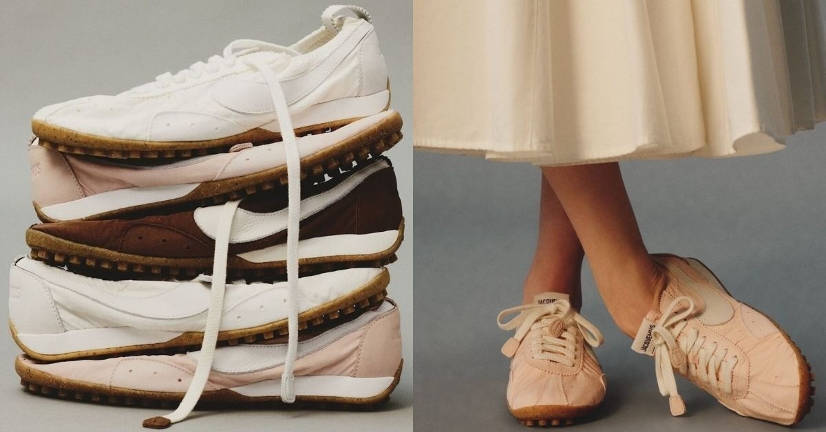 Jacquemus x Nike Moon Shoe Soft Pearl 2026: Tái Sinh Biểu Tượng 1972
