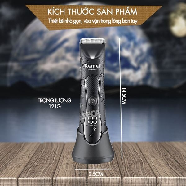 Máy cạo lông toàn thân Km-1846
