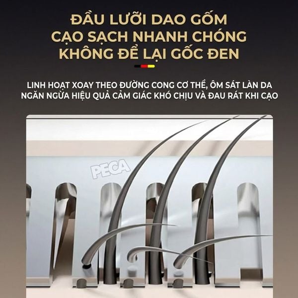 Máy cạo lông toàn thân Km-1846