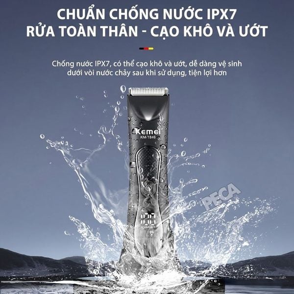Máy cạo lông toàn thân Km-1846