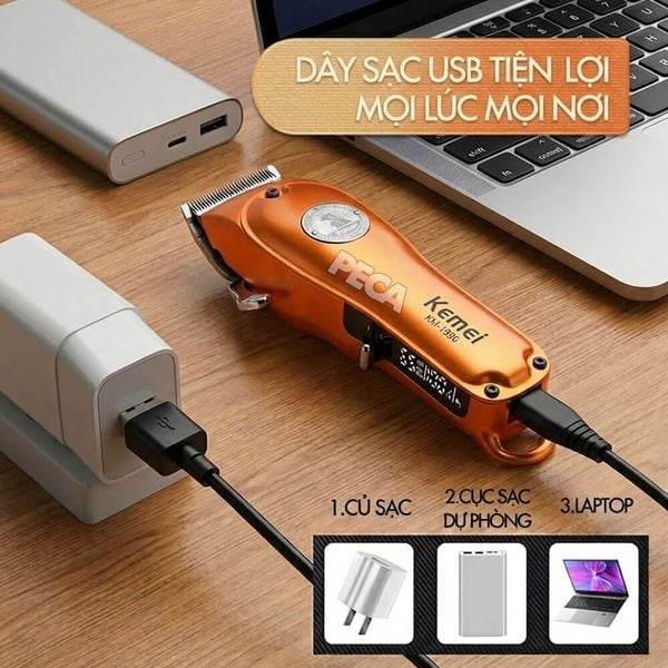 tông đơ cắt lông chó mèo KM-1596