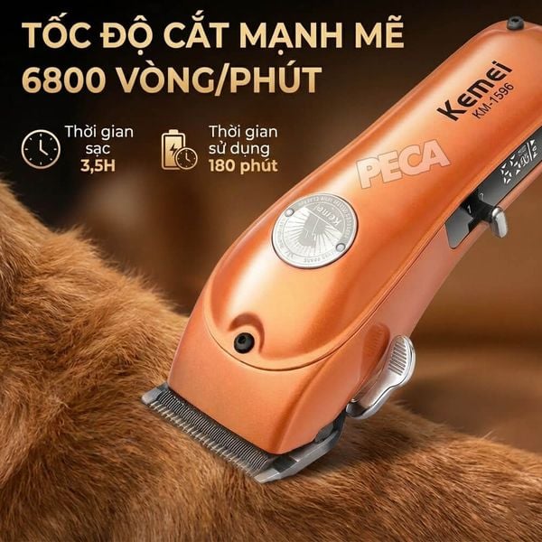 tông đơ cắt lông chó mèo KM-1596