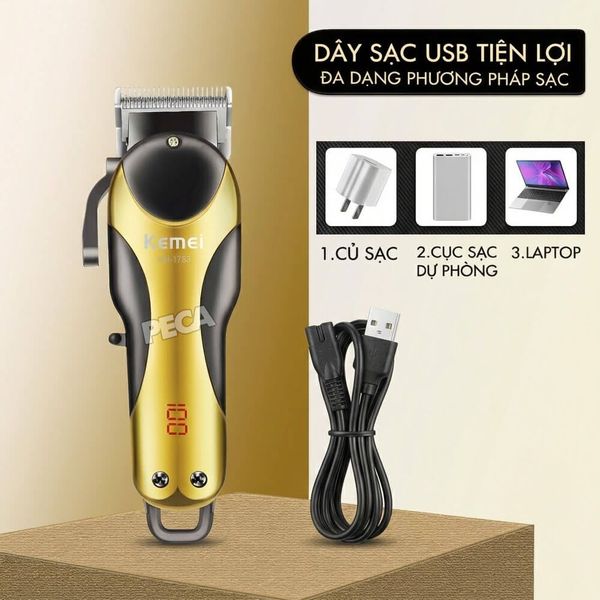 Tông đơ cắt tóc chuyên nghiệp km-1753