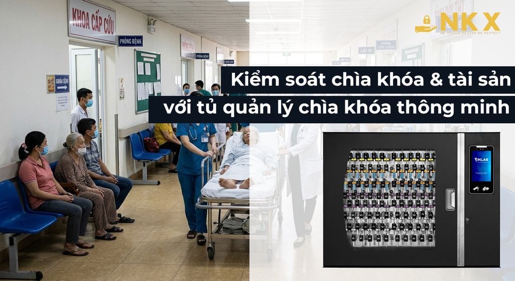 Tủ quản lý chìa khóa thông minh cho bệnh viện: Kiểm soát chìa khóa và tài sản quan trọng