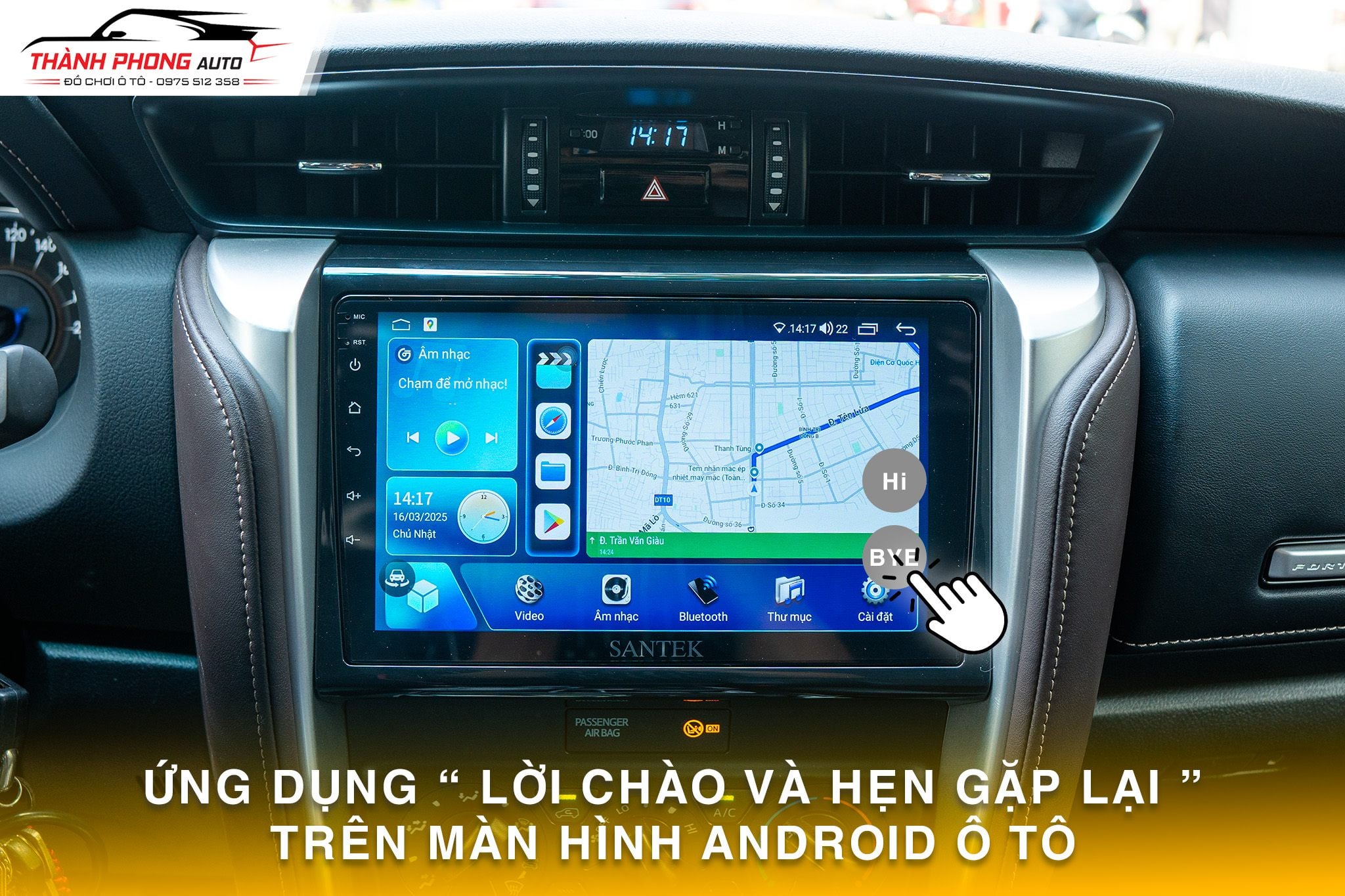 Ứng Dụng Lời Chào Và Hẹn Gặp Lại Trên Xe Ô Tô