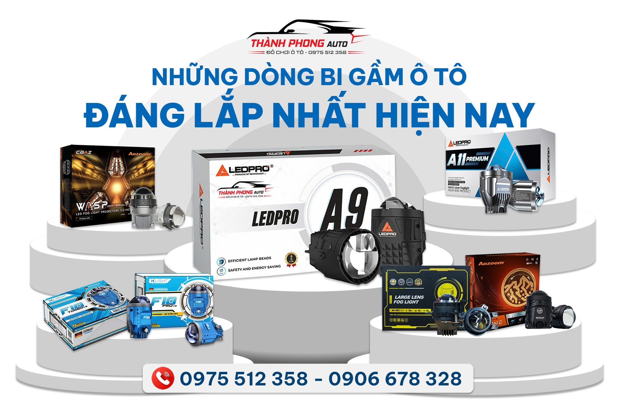 Độ đèn gầm ô tô: Top những dòng bi gầm đáng lắp nhất hiện nay
