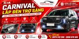 Kia Carnival Lắp Đèn Trợ Sáng - Giải Pháp Tăng Sáng An Toàn, Thẩm Mỹ Và Hiệu Quả