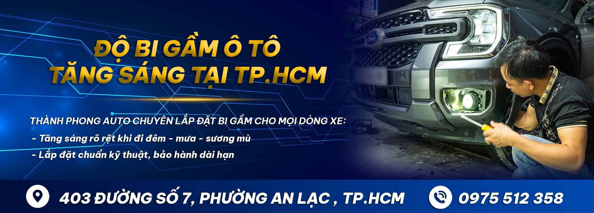 Bi Led Gầm Ô Tô