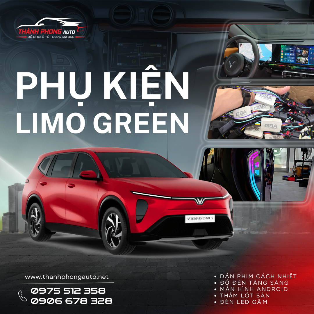 Phụ Kiện Đồ Chơi Cho Xe Vinfast Limo Green