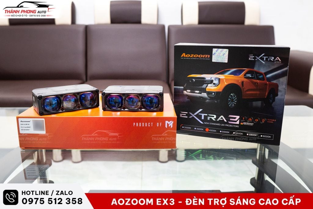 Đèn Trợ Sáng Aozoom EX3 Chính Hãng