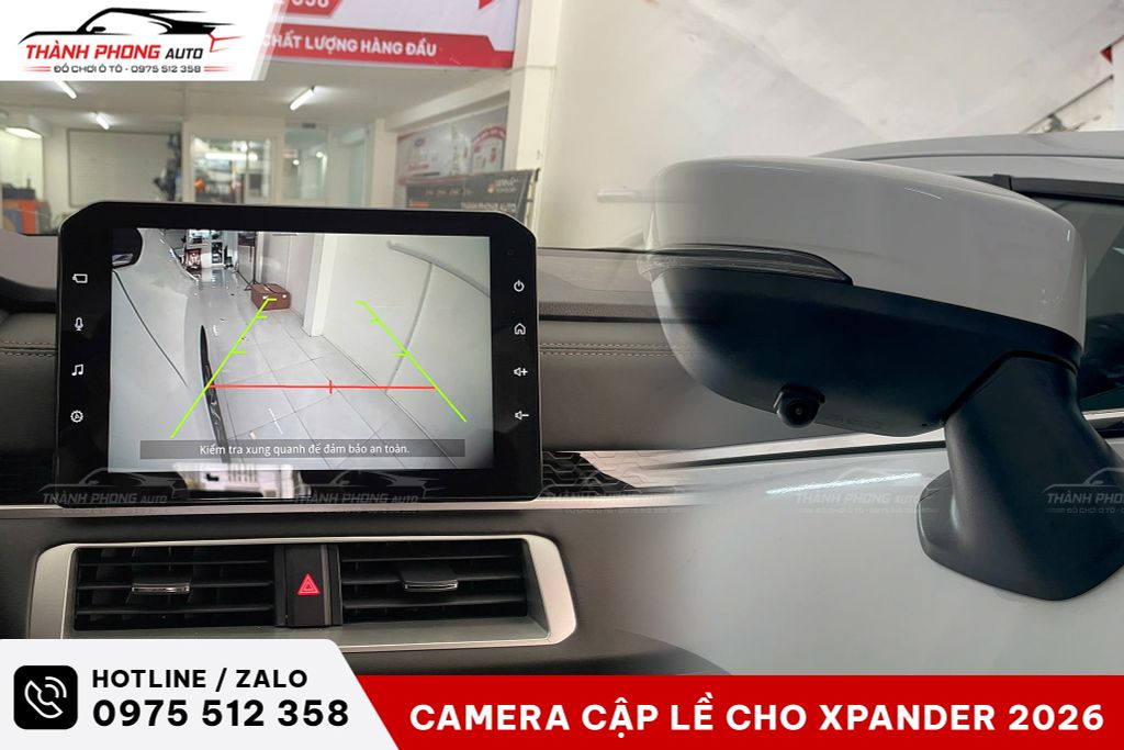 camera cập lề cho xpander 2026